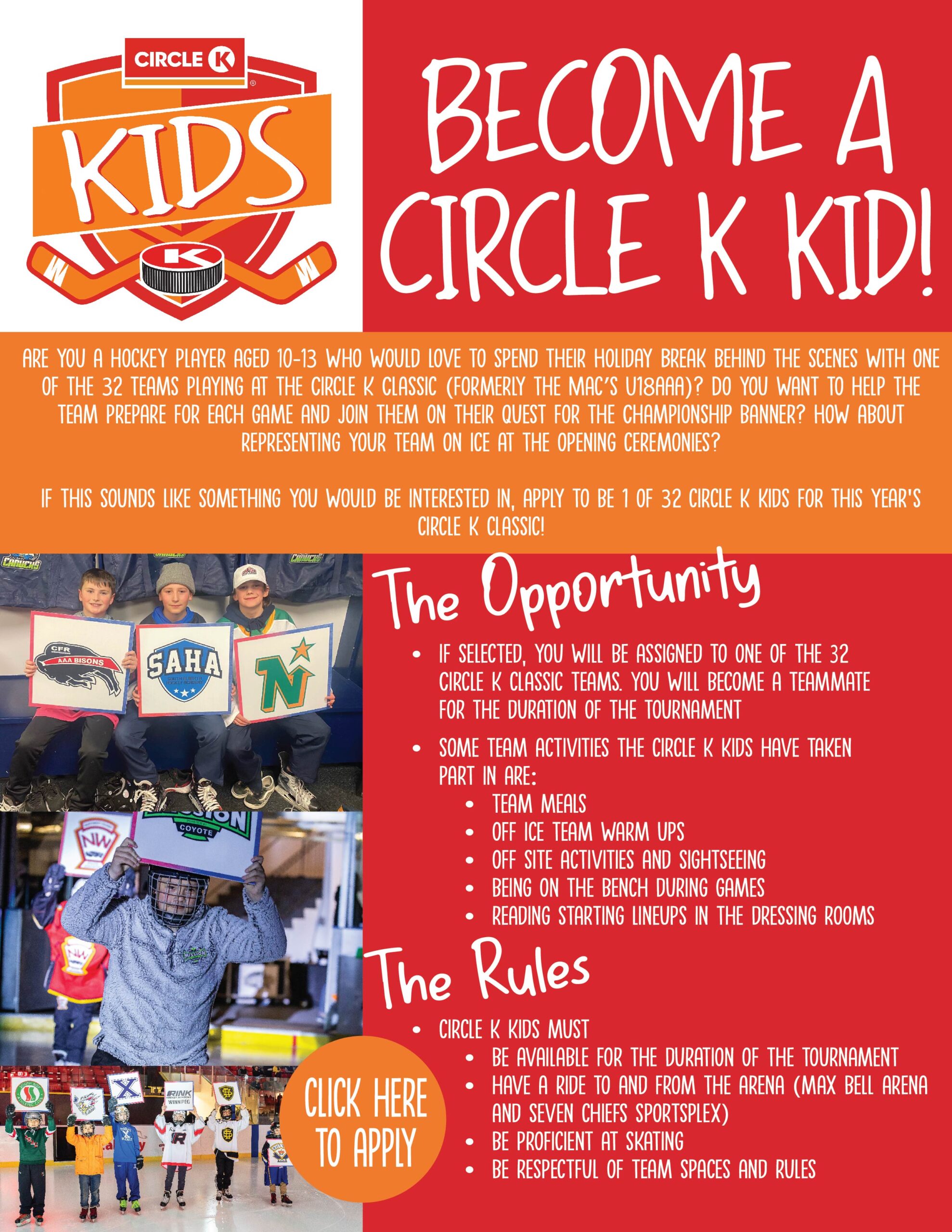 Circle K Kids Circle K Classic U18AAA Hockey Tournament